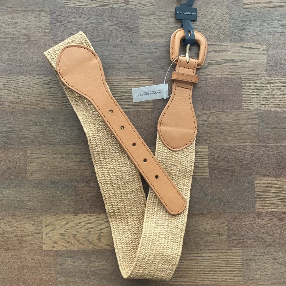 Banana Republic Banana Women's Stretch-Woven Belt Size M